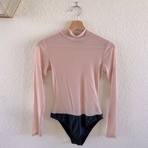 Mesh sparkle bodysuit